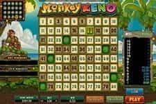 Monkey Keno game at Sloty Online Casino.