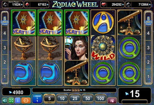 ?ncerca?i slotul Zodiac Wheel de la EGT