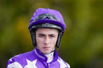 Rossa Ryan poses at Newmarket Racecourse.