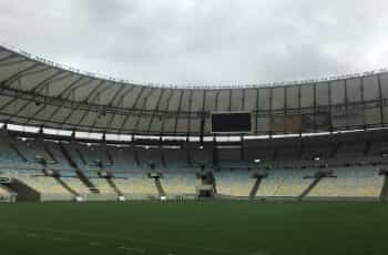 The Maracan? Stadium in Brazil.